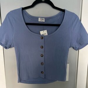 cotton on button top